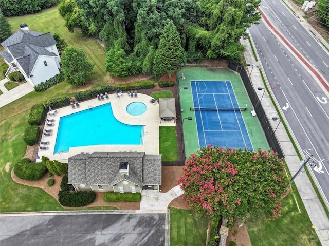 bird's eye view
