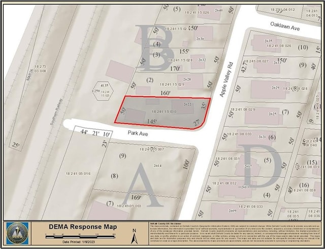 2622 Apple Valley Rd, Brookhaven GA, 30319 land for sale