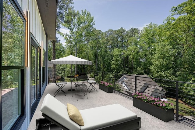 2110 Fairway Cir NE, Brookhaven, GA 30319 - view of patio / terrace with a balcony
