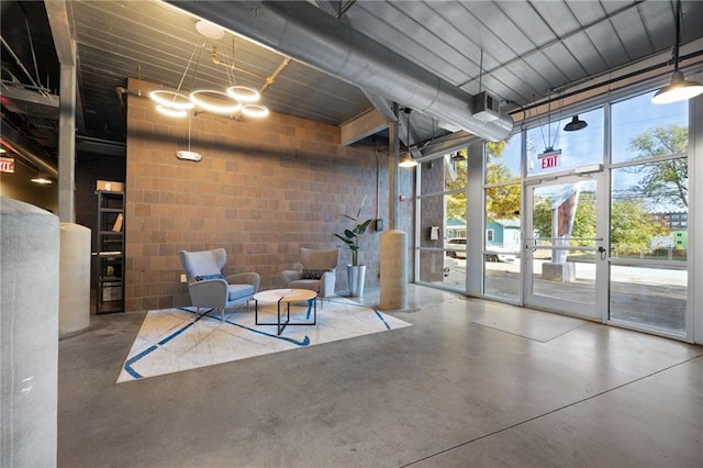 view of building lobby