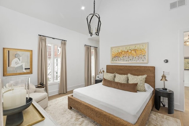 11273 Serenbe Ln, Chattahoochee Hills, GA 30268 - bedroom with light wood-type flooring