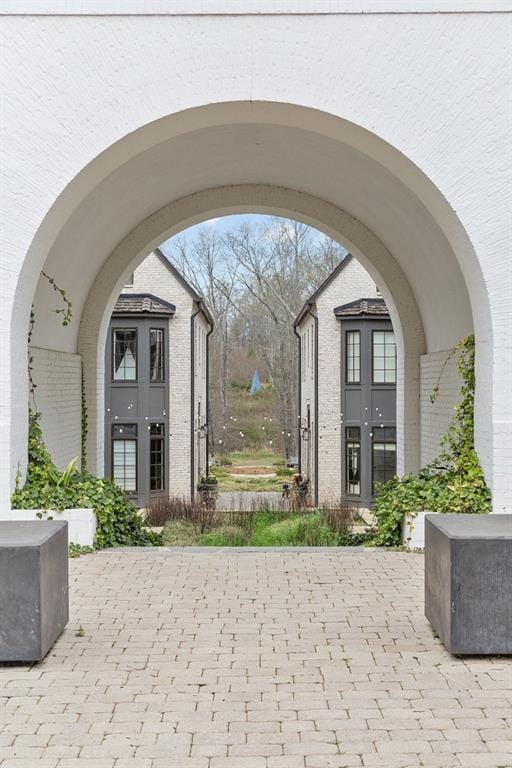 11273 Serenbe Ln, Chattahoochee Hills, GA 30268 - view of exterior entry