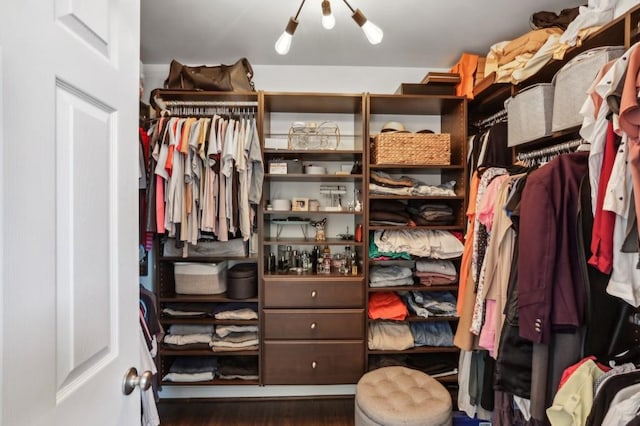 4944 Dovecote Trl, Suwanee, GA 30024 - spacious closet with wood finished floors
