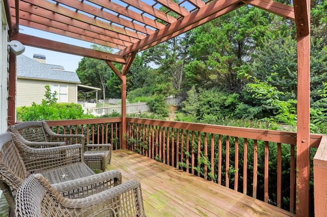 4944 Dovecote Trl, Suwanee, GA 30024 - wooden deck featuring a pergola