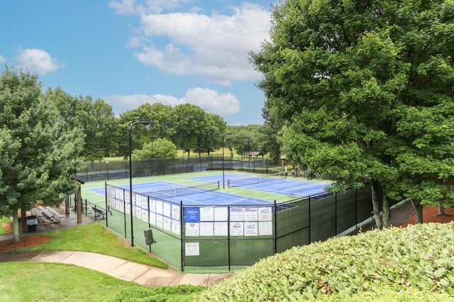 4944 Dovecote Trl, Suwanee, GA 30024 - view of tennis court