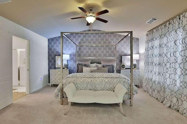 2626 Sardis Chase Ct, Buford, GA 30519 - carpeted bedroom with a ceiling fan