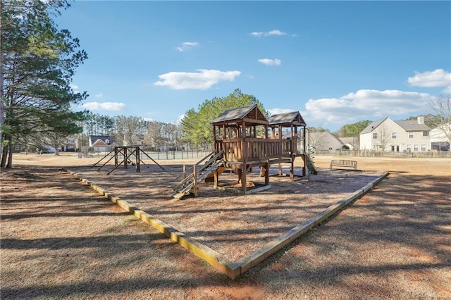 view of community play area