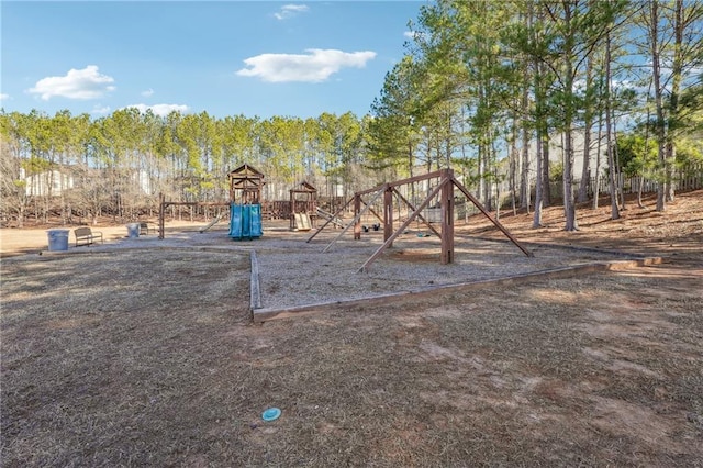 view of community playground