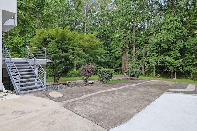 2683 Tritt Springs Trce NE, Marietta, GA 30062 - view of patio / terrace featuring stairway