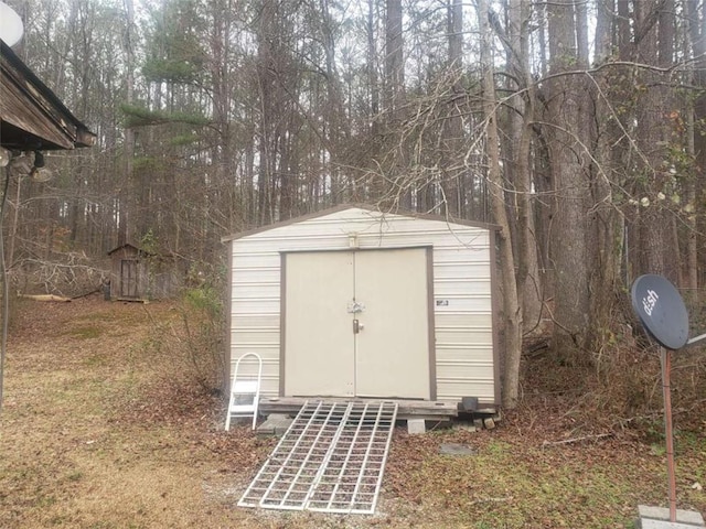 5927 Sherrie Ln, Powder Springs, GA 30127 - view of shed