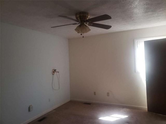 5927 Sherrie Ln, Powder Springs, GA 30127 - carpeted spare room with a ceiling fan, baseboards, and visible vents
