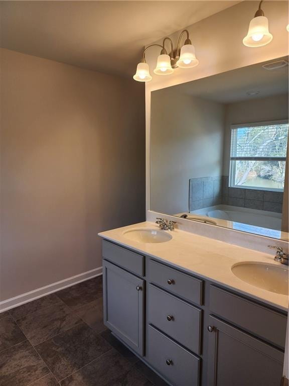 2822 Saratoga Lake Vw, Decatur, GA 30034 - bathroom featuring a bath and vanity