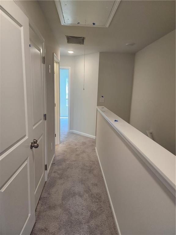 2822 Saratoga Lake Vw, Decatur, GA 30034 - hallway with light carpet