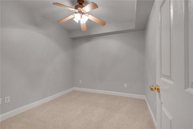 3085 Woodbridge Ln, Canton, GA 30114 - empty room with a ceiling fan, light carpet, and baseboards