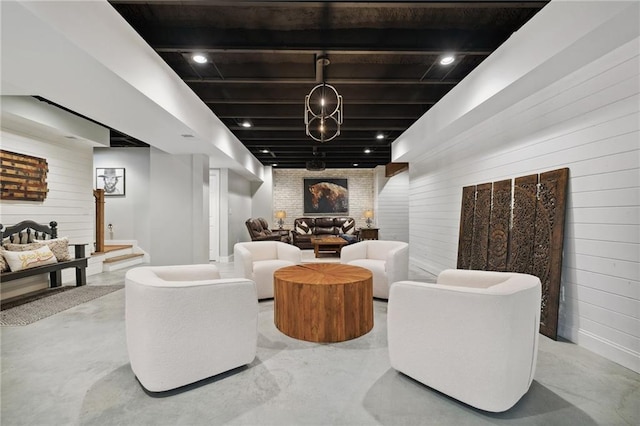 1235 Grand View Dr SE, Smyrna, GA 30126 - community lobby with wood walls