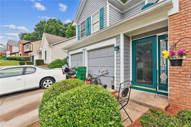 4945 Penscot Way, Stone Mountain, GA 30088 - view of property exterior featuring an attached garage