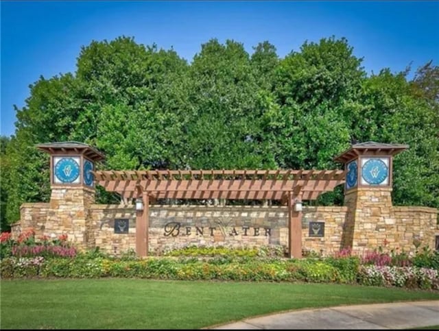 139 Thunder Ridge Ln, Acworth, GA 30101 - community sign featuring a lawn