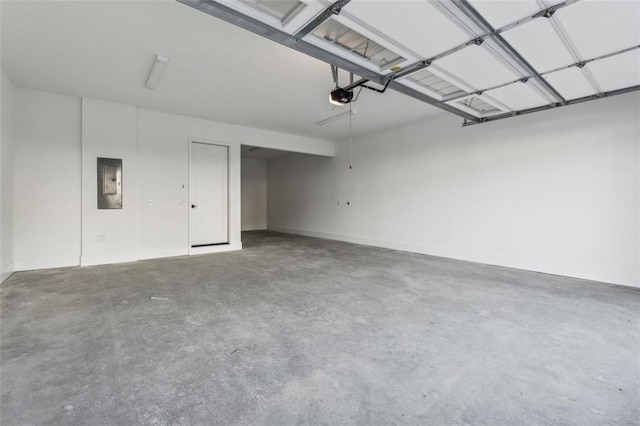 12632 Branyan Cir, Alpharetta, GA 30004 - garage featuring a garage door opener and electric panel