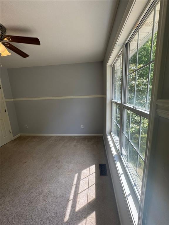 955 Tributary Way, Dacula, GA 30019 - carpeted empty room featuring ceiling fan and baseboards