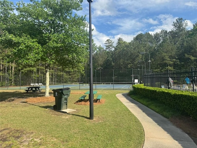 955 Tributary Way, Dacula, GA 30019 - view of community featuring a tennis court