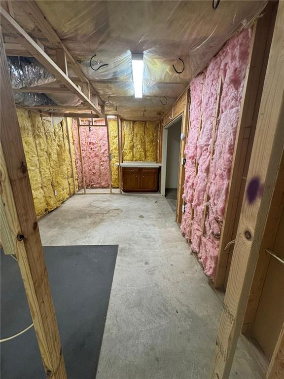 955 Tributary Way, Dacula, GA 30019 - view of unfinished below grade area