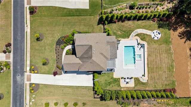 drone / aerial view