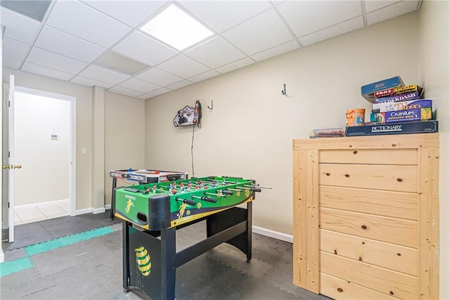 45 Chestatee River Rdg NE, Dahlonega, GA 30533 - playroom featuring a paneled ceiling and baseboards