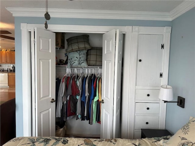 view of closet