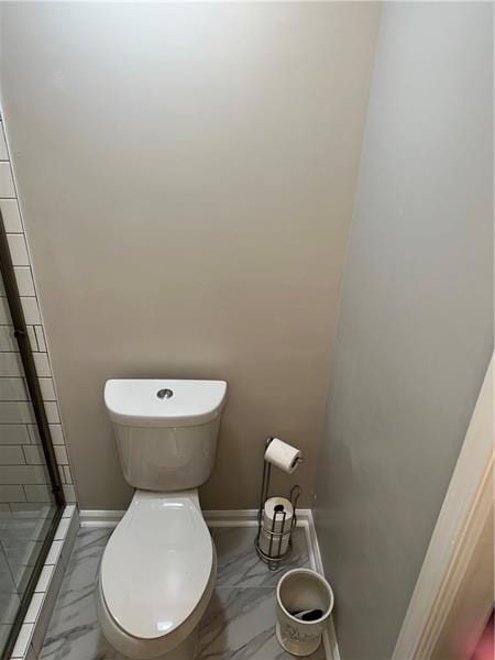102 Cedar Chase Rd, Atlanta, GA 30324 - bathroom featuring walk in shower and toilet