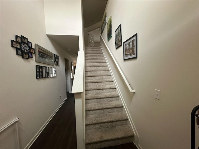 view of staircase