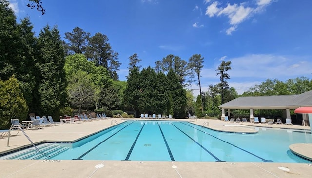 community pool featuring a patio