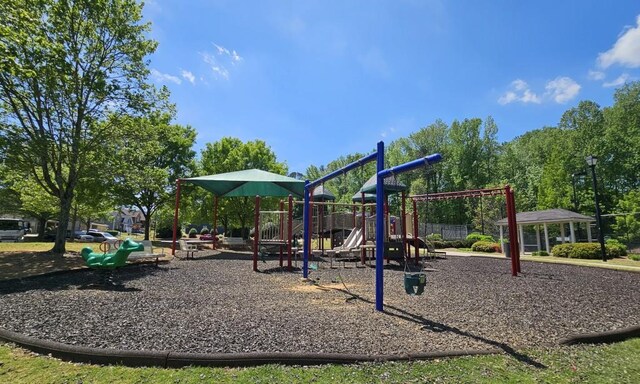 view of communal playground