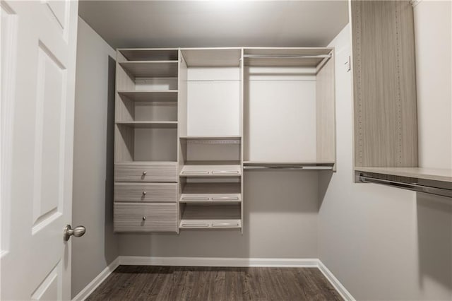 4408 Brandon Ct NE, Marietta, GA 30066 - spacious closet featuring dark wood-style flooring