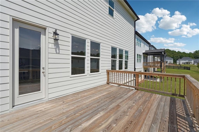 784 Keystone Dr, Woodstock, GA 30188 - wooden deck featuring a yard