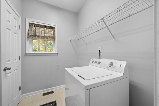 laundry room featuring washer / clothes dryer