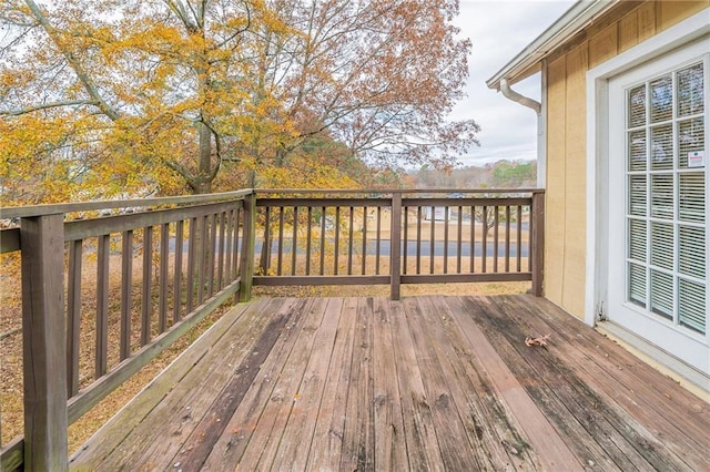 view of deck