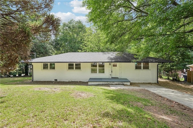 5729 Jefferson Ave, Forest Park, GA 30297 - view of front of house with a porch, brick siding, and a front yard