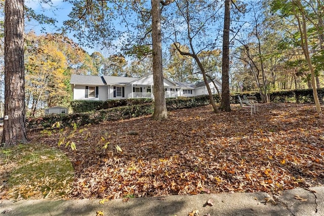 305 Mountain Brook Rd, Dawsonville, GA 30534 - view of ranch-style house