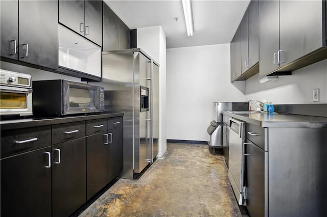 kitchen featuring sink and appliances with stainless steel finishes