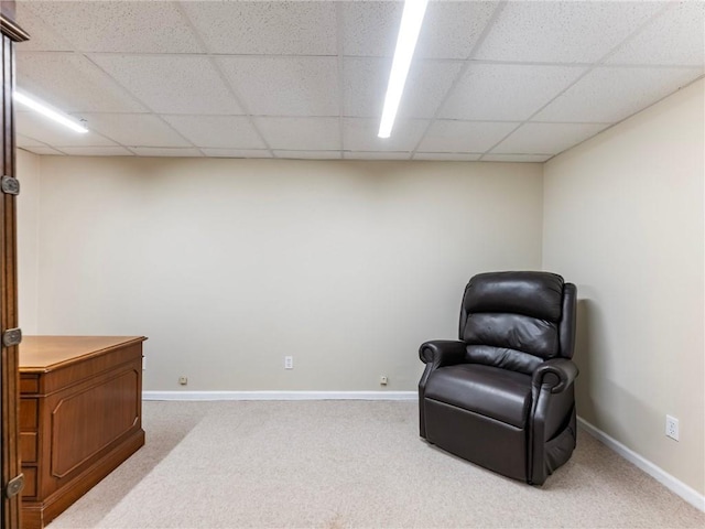 5020 Bayberry Dr, Cumming, GA 30040 - unfurnished room with a drop ceiling and carpet flooring