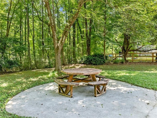 5020 Bayberry Dr, Cumming, GA 30040 - view of patio with outdoor dining area