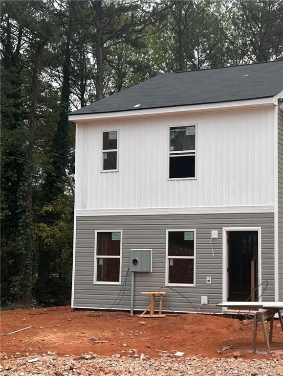 view of rear view of house