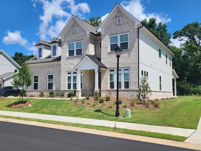 2949 Longbush, Duluth, GA 30097 - craftsman-style house with a front lawn and brick siding