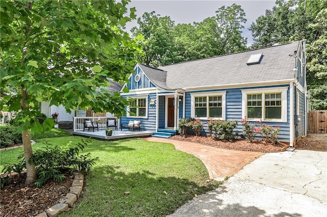 1136 Moreland Pl SE, Atlanta, GA 30316 - view of front of property with roof with shingles and a deck