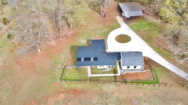 drone / aerial view