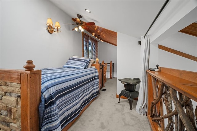 bedroom featuring carpet flooring