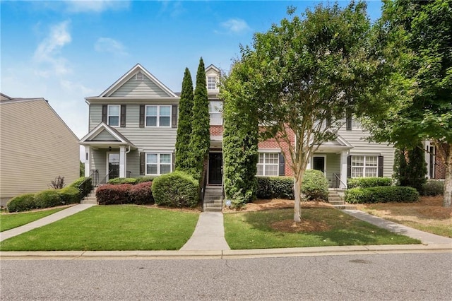 1122 Cotton Gin Dr, Woodstock, GA 30188 - view of property featuring a front yard