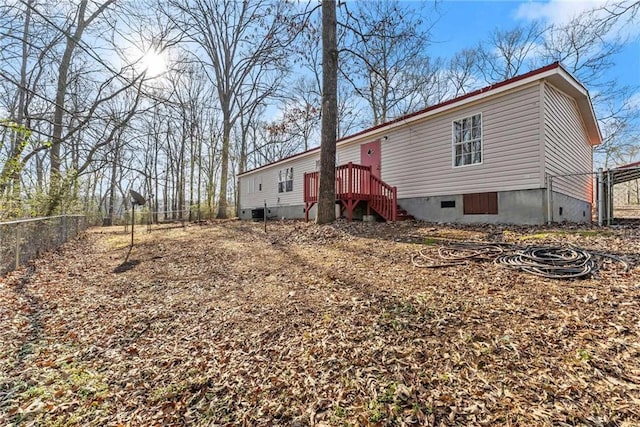 view of rear view of house