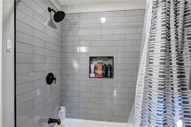 10 Alexandria Ln, Dallas, GA 30132 - full bathroom with shower / bathtub combination with curtain