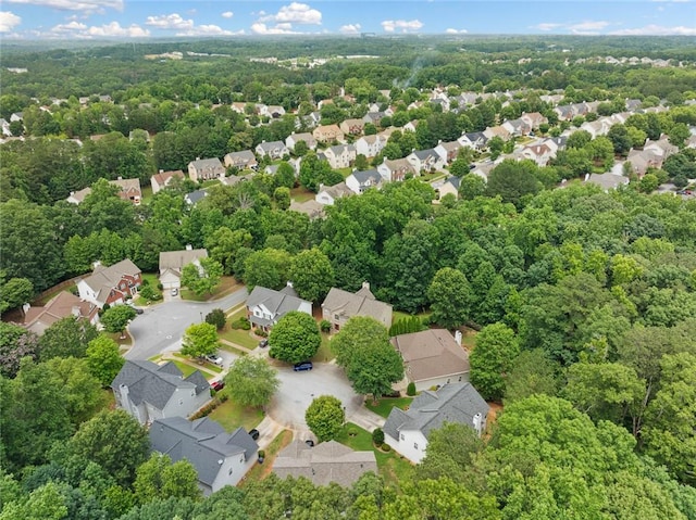 3633 Gilpin Ct, Lawrenceville, GA 30044 - aerial perspective of suburban area featuring a heavily wooded area